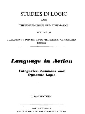 cover image of Language in Action